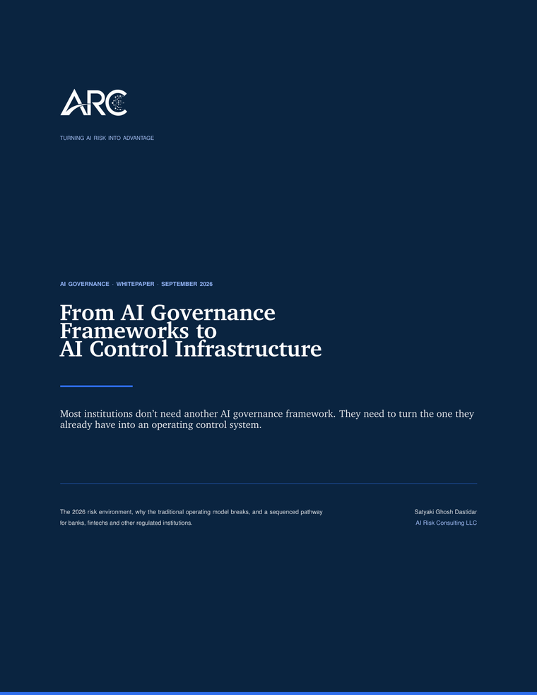 Cover of From AI Governance Frameworks to AI Control Infrastructure